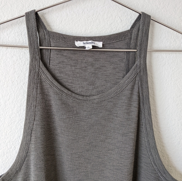 Splendid Ribbed Tank Top - Picture 2 of 4